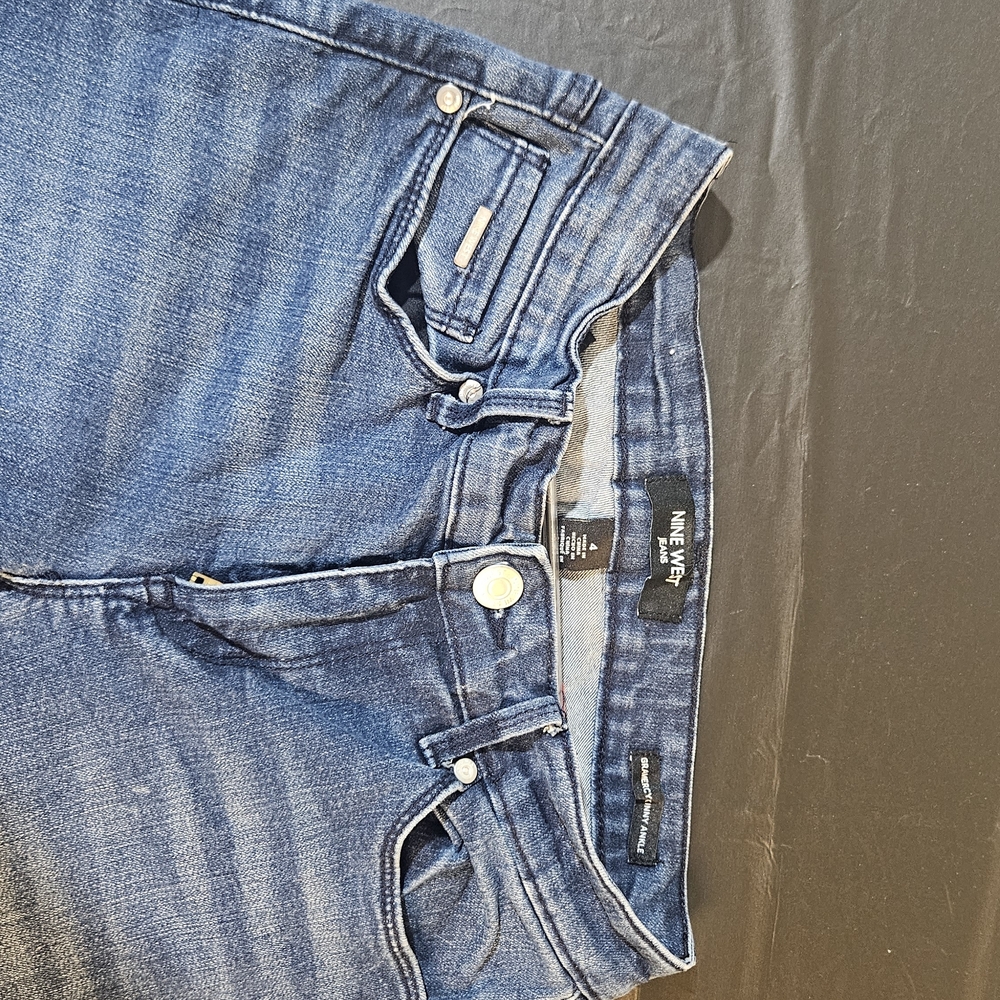 Nine West Blue Ankle & Cropped Jeans - Picture 3 of 11